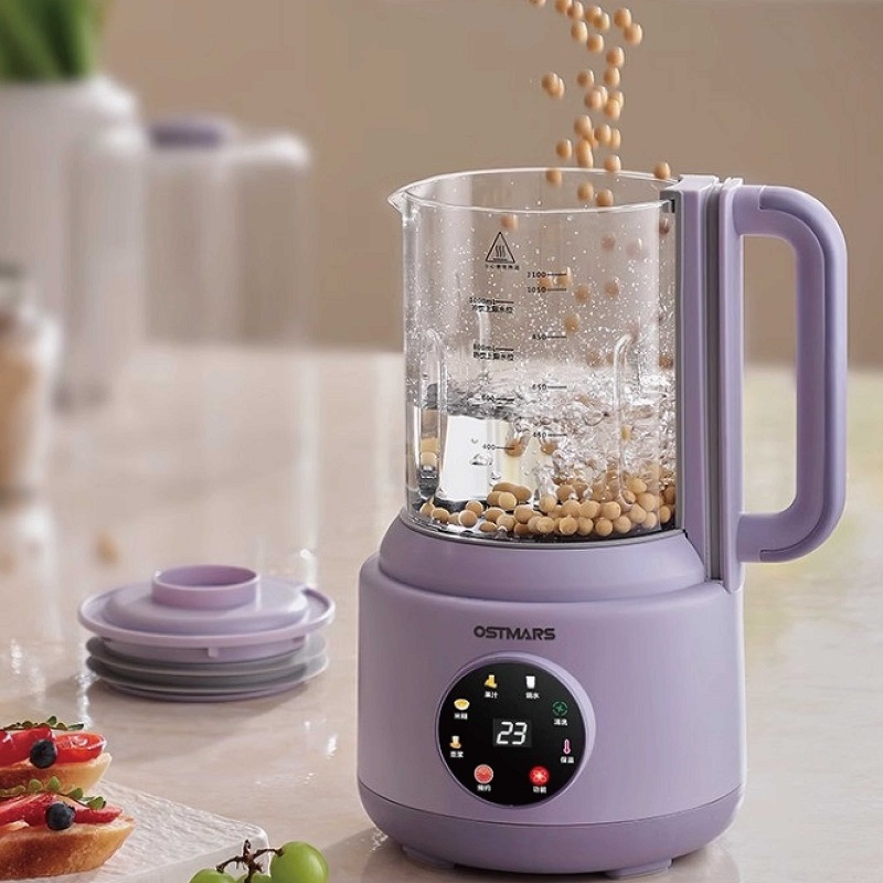 Baby Food Blender And Steamer - 1100ml Sojamelk Machine 12h Afspraak Gratis