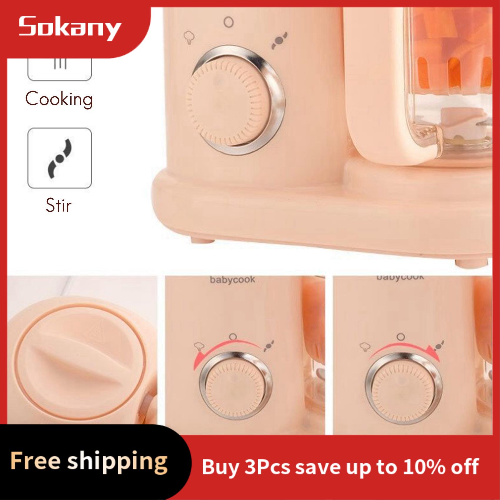 Baby Food Blender And Steamer - HIM-Babyvoeding Maker, Multifunctionele Stoomboot Grinder Blender