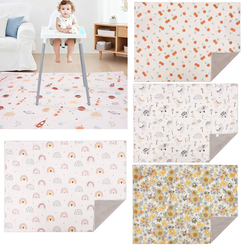 Highchair Splash Mat - Cartoon Baby Hoge Stoel Splash Mat