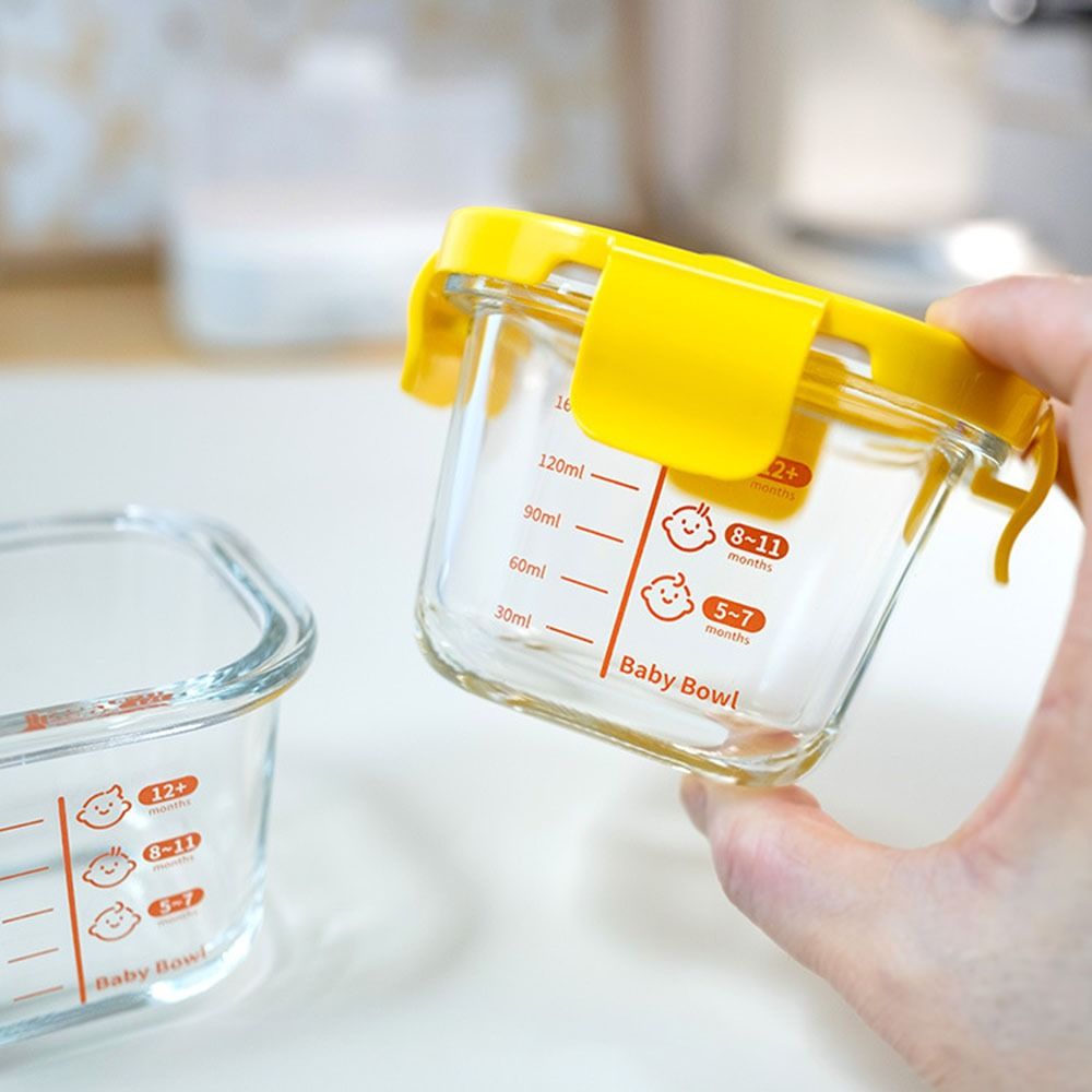 Baby Food Glass Jar - Nieuwe 170 ml voedsel opbergdoos bevroren