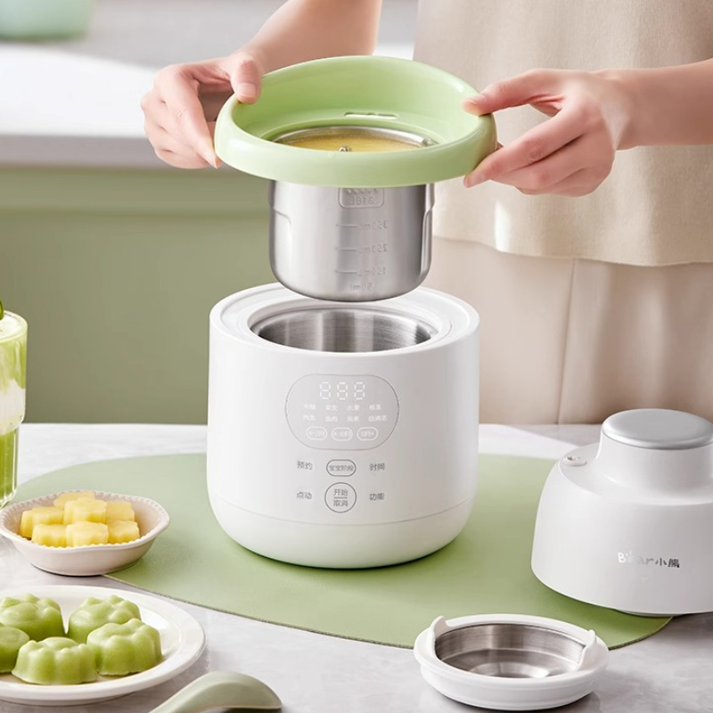 Baby Food Blender And Steamer - Bear voedingssupplement machine baby volledig stalen