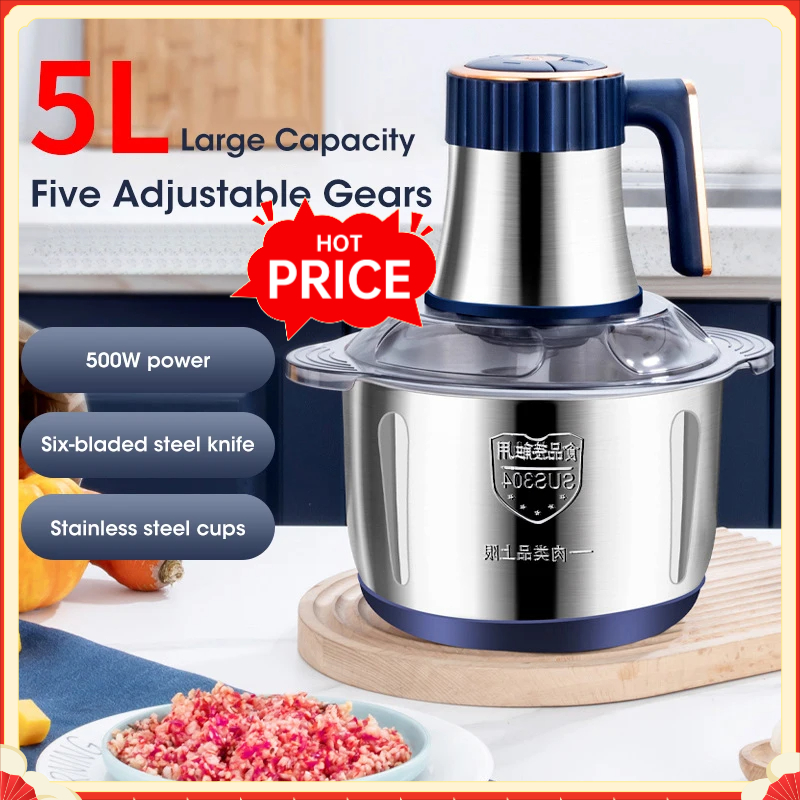 5L Elektrische Vleesmolen 304  - Baby Food Meat recensie en prijs