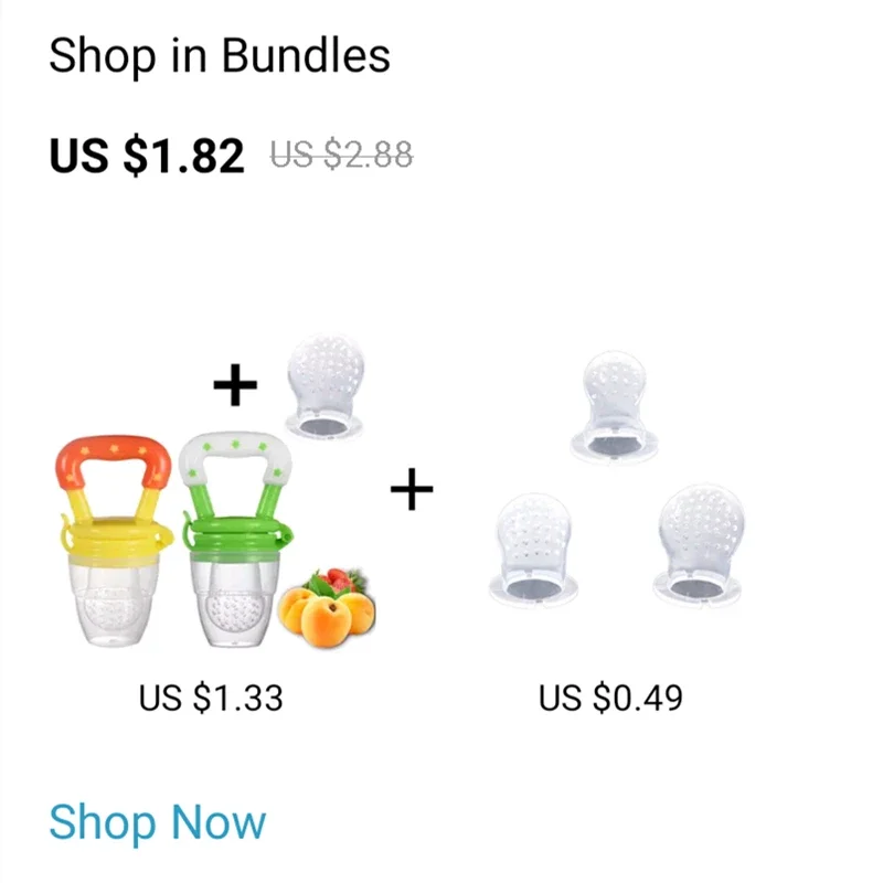 Vers Voedsel Knabbelaar Baby F - Baby Food Net Feeder recensie en prijs