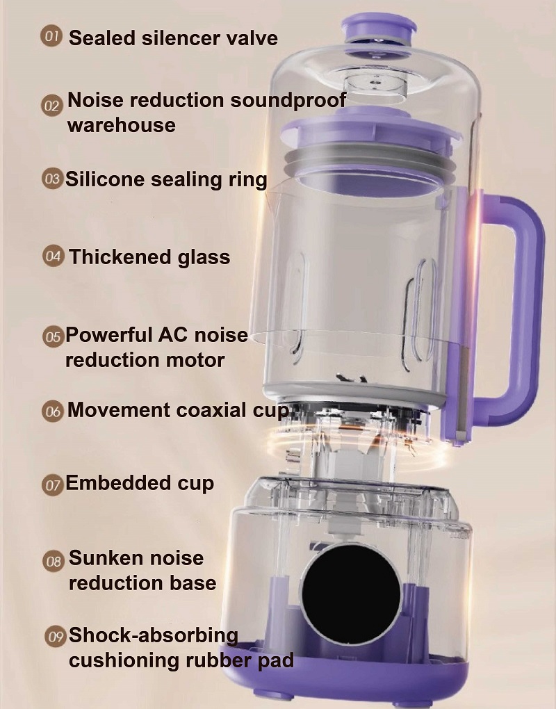 1100ml Sojamelk Machine 12h Af - Baby Food Blender And Steamer recensie en prijs