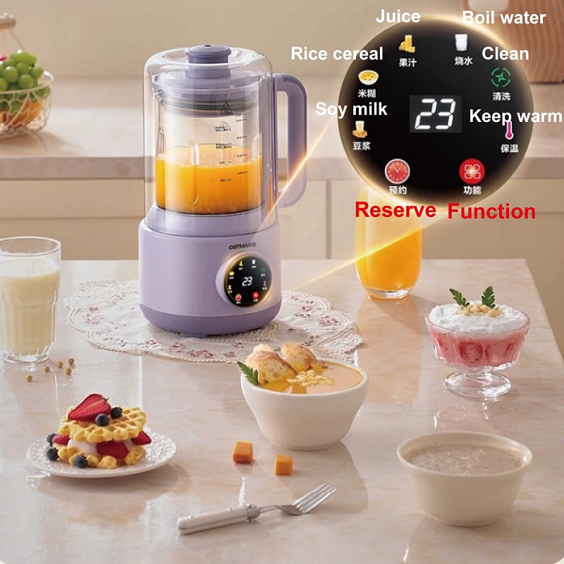 1100ml Sojamelk Machine 12h Af - Baby Food Blender And Steamer recensie en prijs