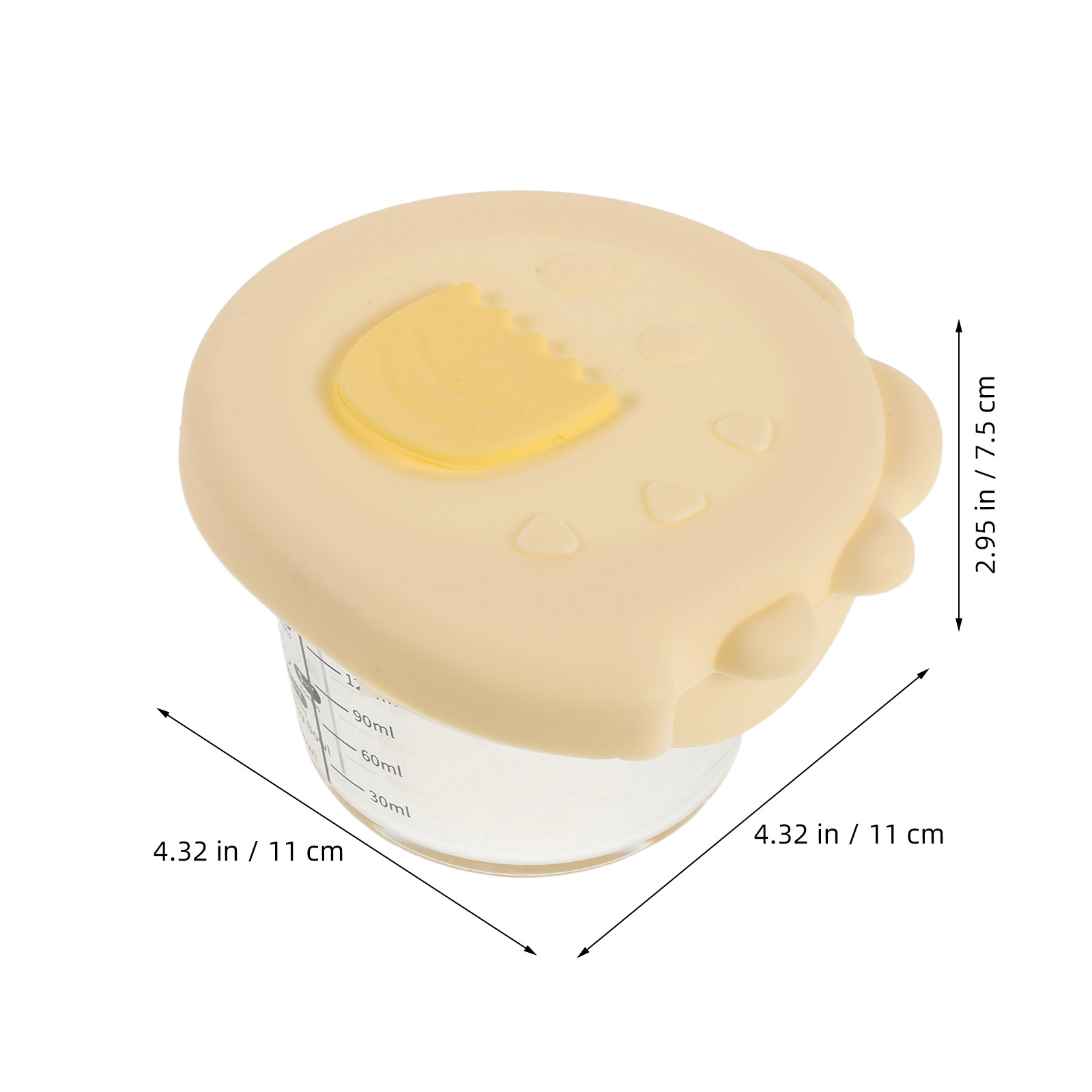 2 stuks babyvoeding-opslagkomm - Baby Food Glass Jar recensie en prijs
