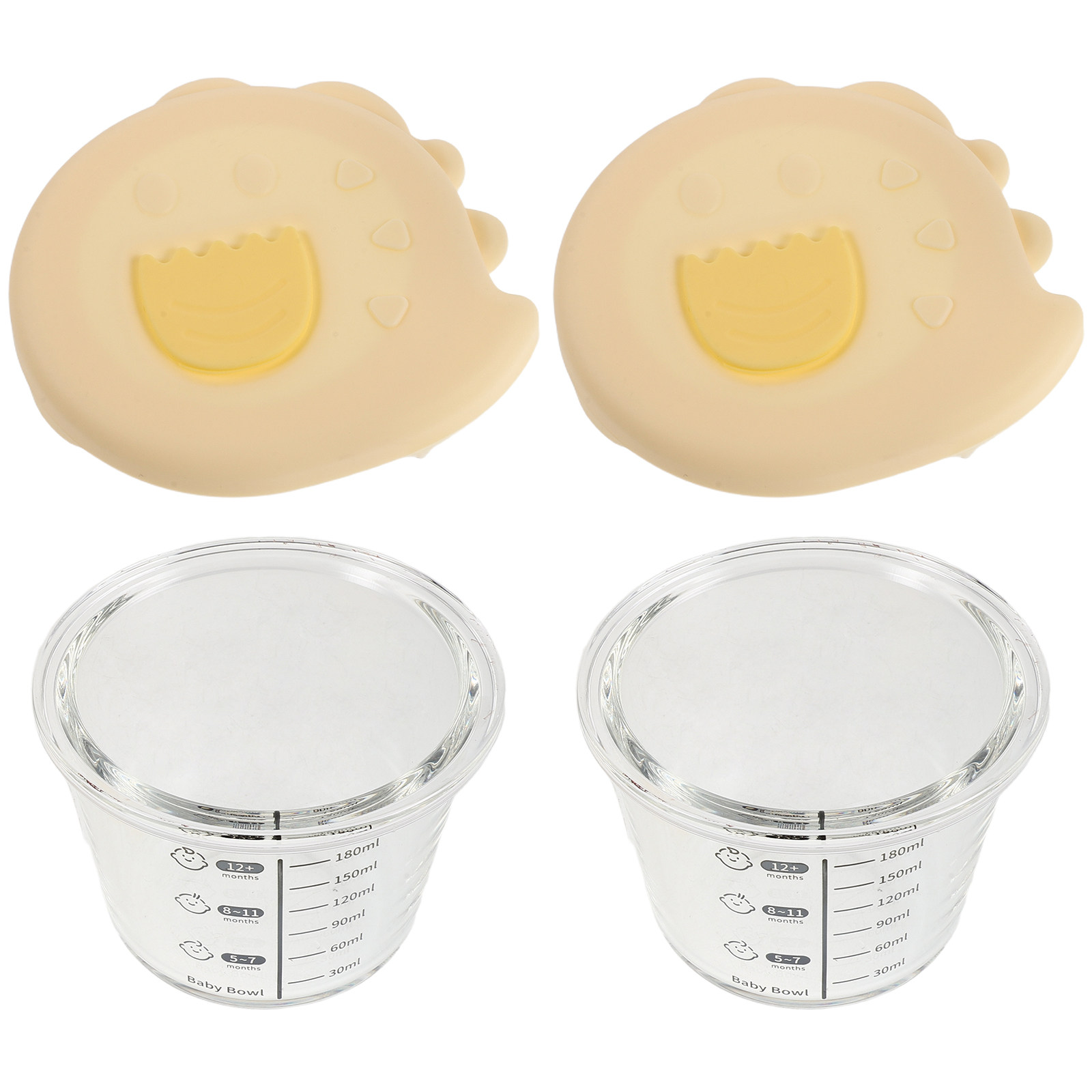 2 stuks babyvoeding-opslagkomm - Baby Food Glass Jar recensie en prijs