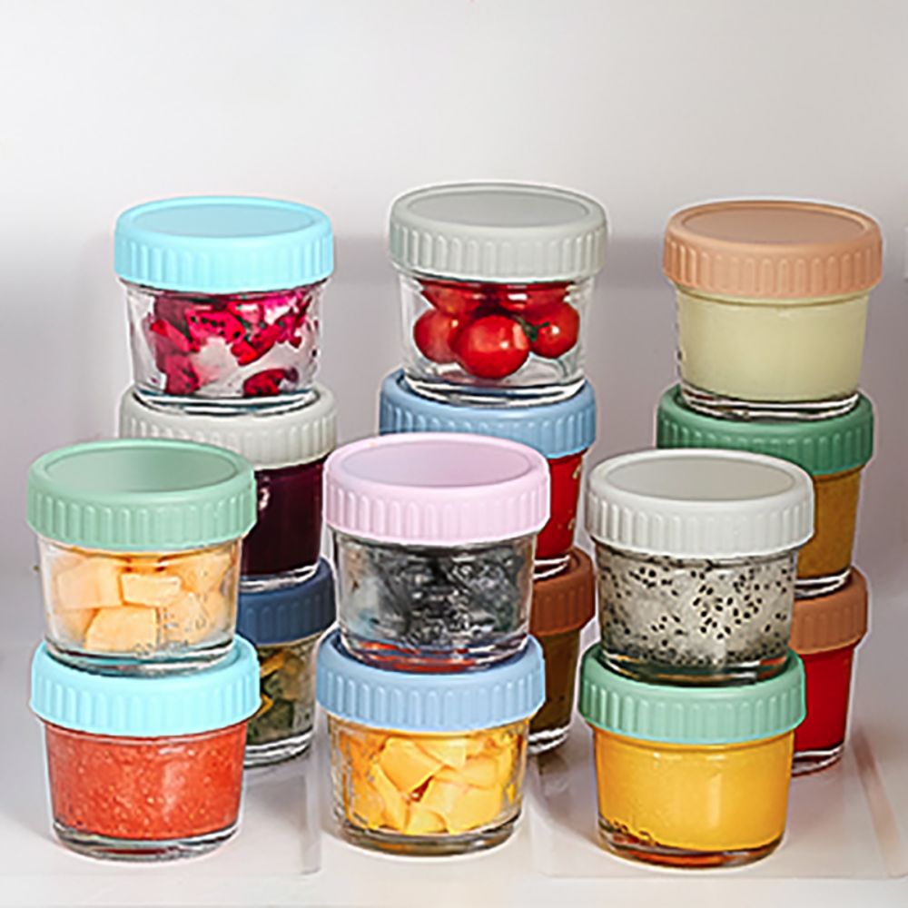 6 stuks glazen babyvoedingspot - Baby Food Glass Jar recensie en prijs