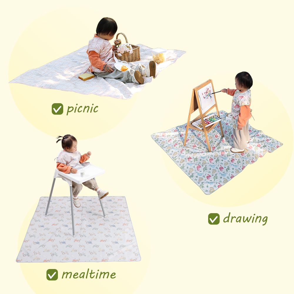 Elinfant 1-delige kinderstoel  - Highchair Splash Mat recensie en prijs