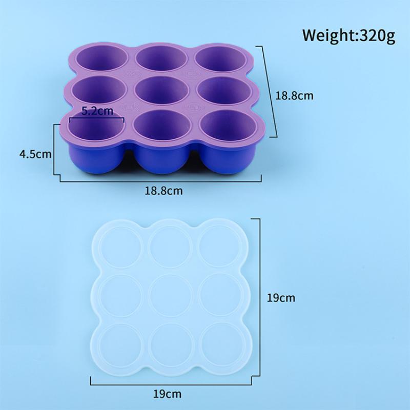 Babyvoeding siliconen bakje 9- - Baby Food Freezer Tray recensie en prijs