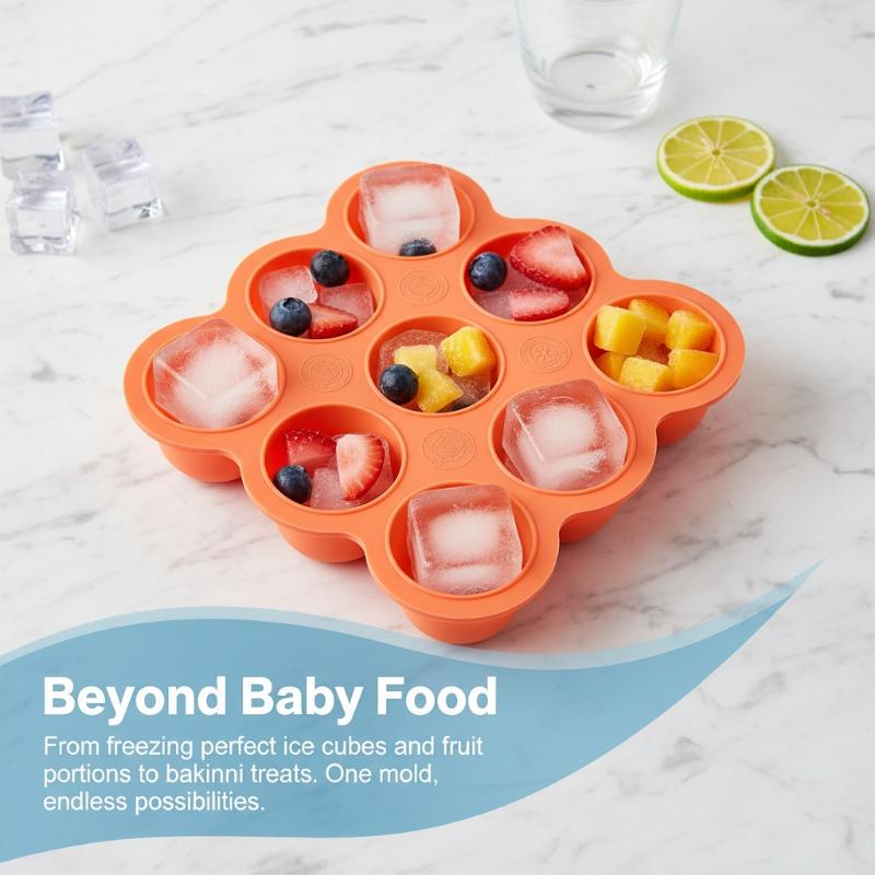 Babyvoeding siliconen bakje 9- - Baby Food Freezer Tray recensie en prijs