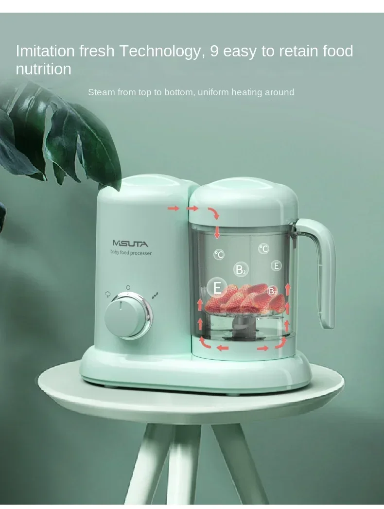 Machine voor babyvoedingssuppl - Baby Food Blender And Steamer recensie en prijs