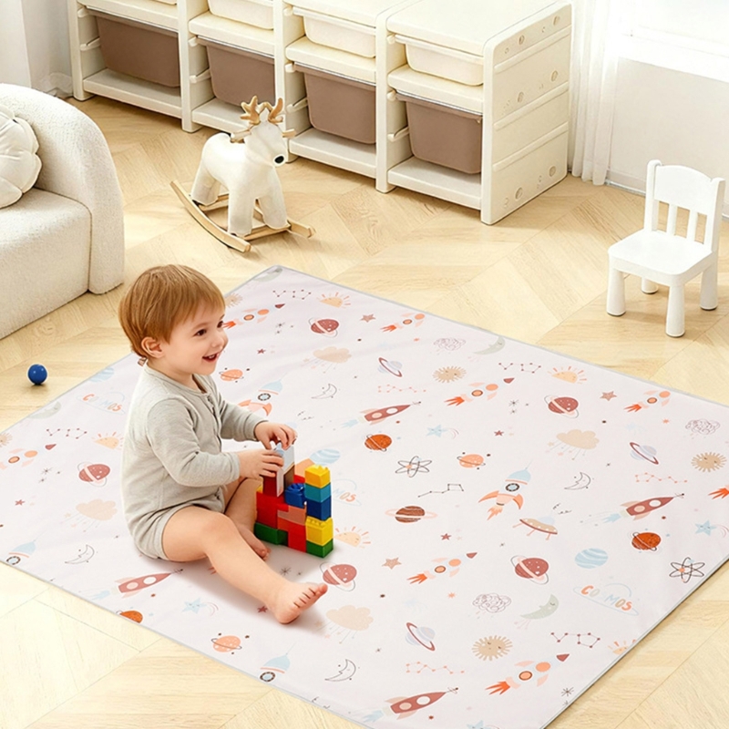 Cartoon Baby Hoge Stoel Splash - Highchair Splash Mat recensie en prijs