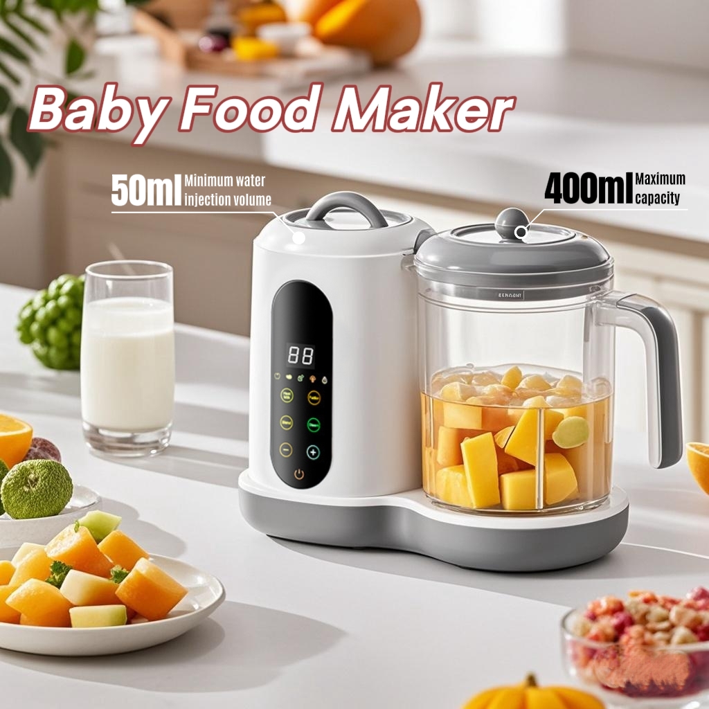 Multifunctionele babyvoedingma - Baby Food Blender And Steamer recensie en prijs