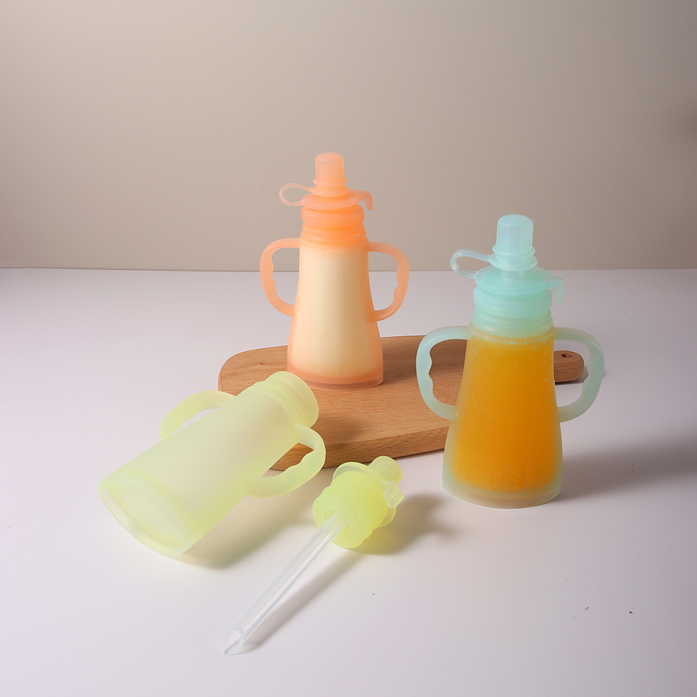 Nieuwe herbruikbare siliconen  - Baby Food Glass Jar recensie en prijs
