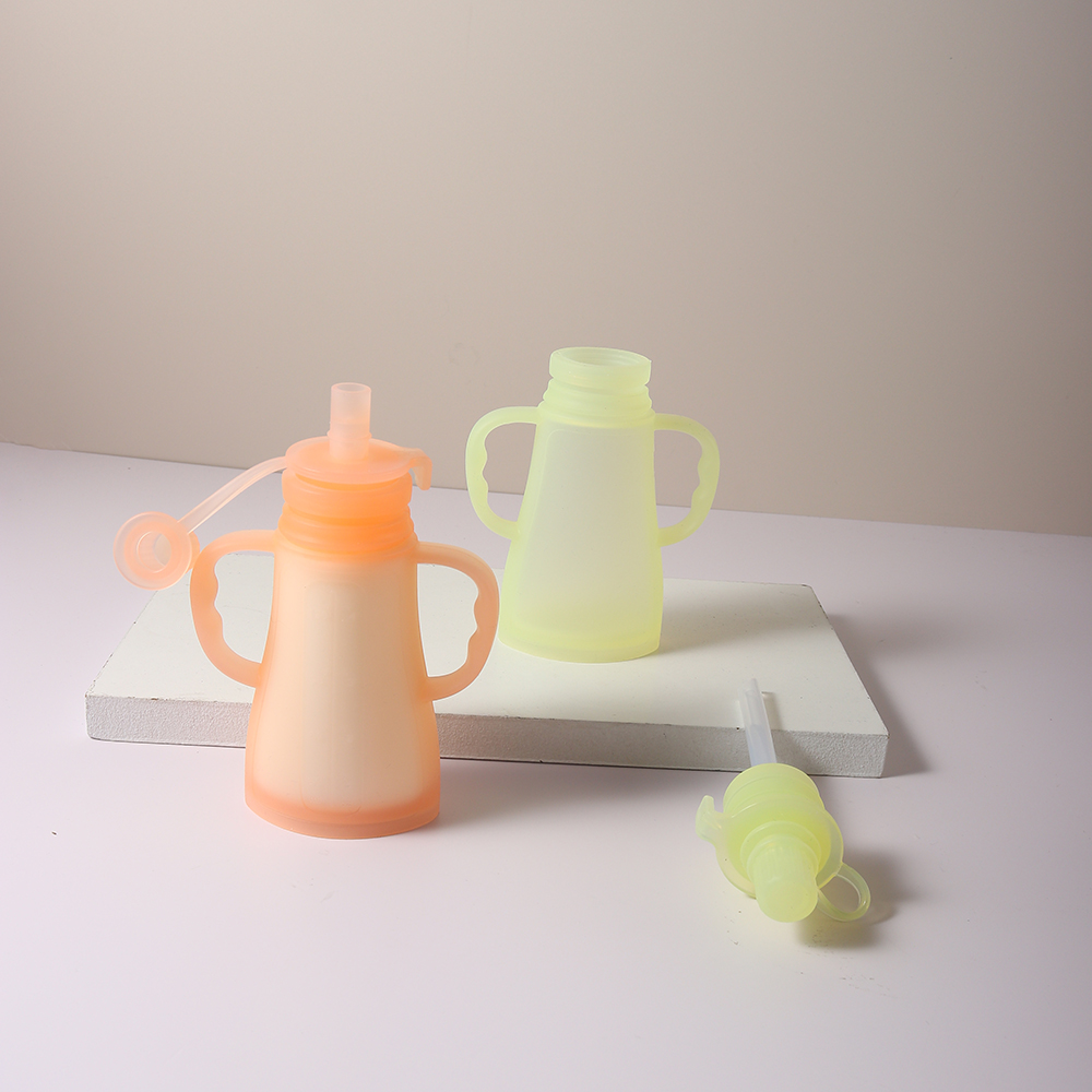 Nieuwe herbruikbare siliconen  - Baby Food Glass Jar recensie en prijs