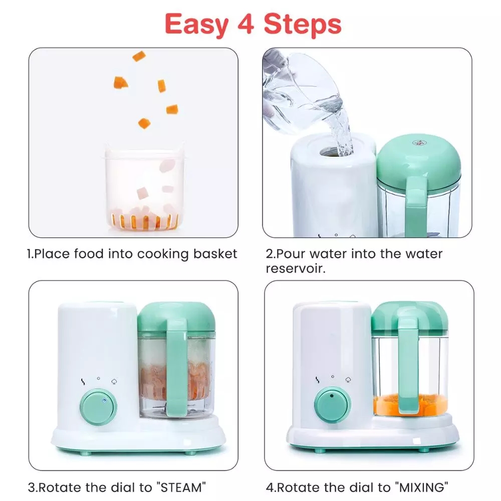 2023 Nieuwe Babyvoedingmaker S - Baby Food Blender And Steamer recensie en prijs